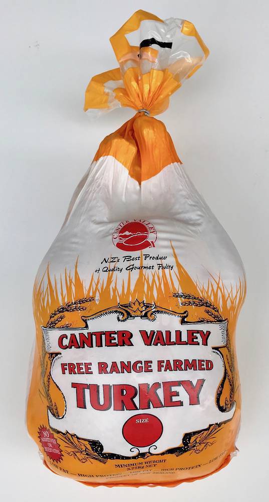 FREE RANGE FROZEN TURKEY SIZE 7KG